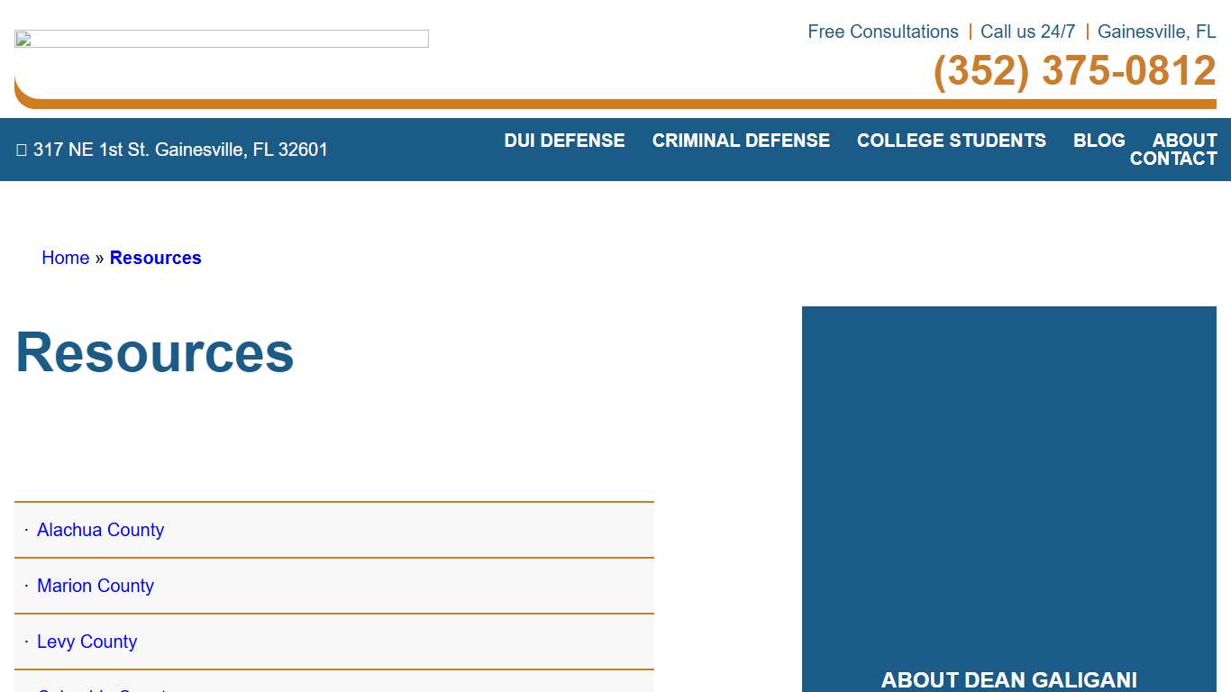 Gainesville Legal Resources | Alachua County Law Resources